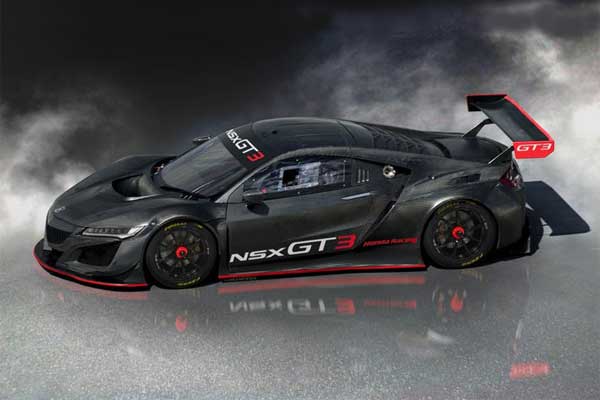  Honda Perkenalkan NSX, Mobil Balap Mesin Hibrida