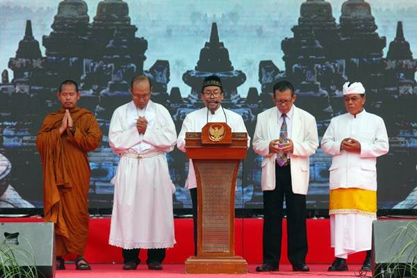  Tokoh Lintas Agama Berdoa untuk Keutuhan NKRI