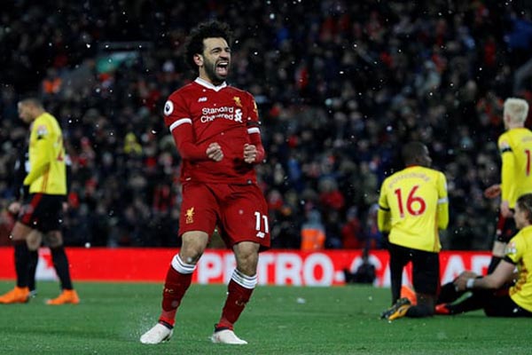 Striker Liverpool Mohamed Salah/Reuters-Phil Noble