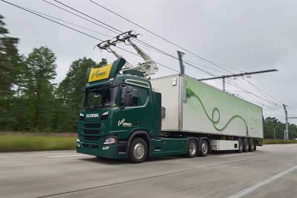  Volkswagen Pasok Truk Listrik Scania untuk Proyek Riset eHighways Jerman