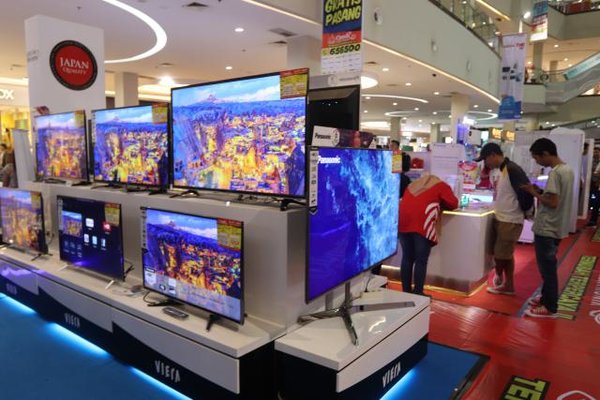  PAMERAN ELEKTRONIK, Penjualan TV LED Mendominasi