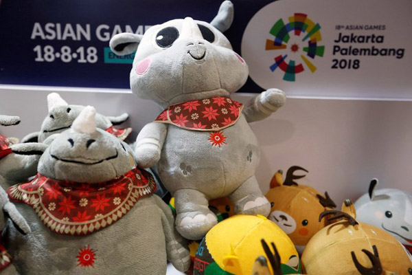  Panitia Asian Games Pasarkan Suvenir ke Manca Negara