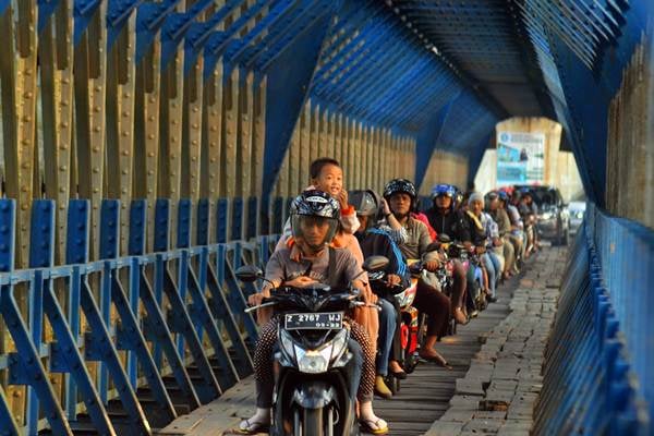  Jembatan Cirahong, Jalur Alternatif Mudik Lebaran