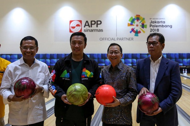  Asian Games 2018: PP Sinar Mas Serahkan Jakabaring Bowling Center