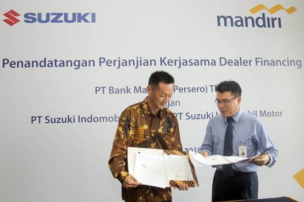  Bank Mandiri dan Suzuki Indomobil Sales Jalin Kerja Sama