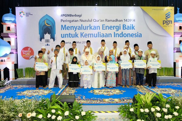  Peringati Nuzulul Quran, PGN Libatkan Pekerja Berbagi Energi Baik