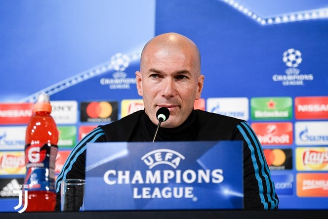 Pelatih Real Madrid, Zinedine Zidane/Juventus