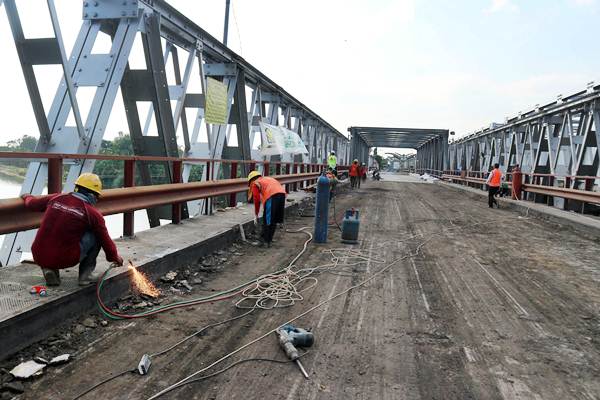  Jembatan Widang Tuban Siap Sambut Pemudik Lebaran 2018