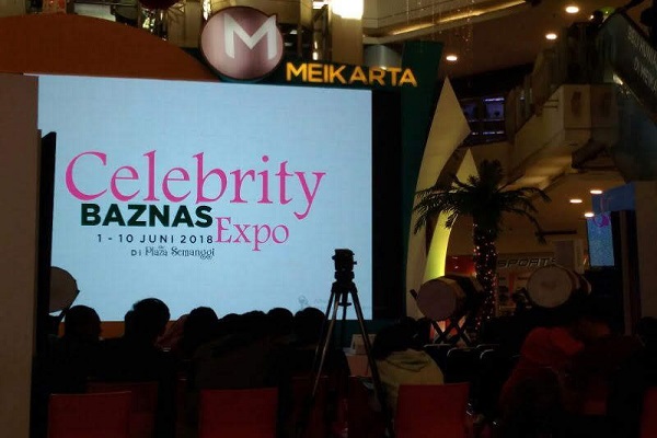  Sejumlah Selebritas Pamerkan Produknya di Celebrity Baznas Expo