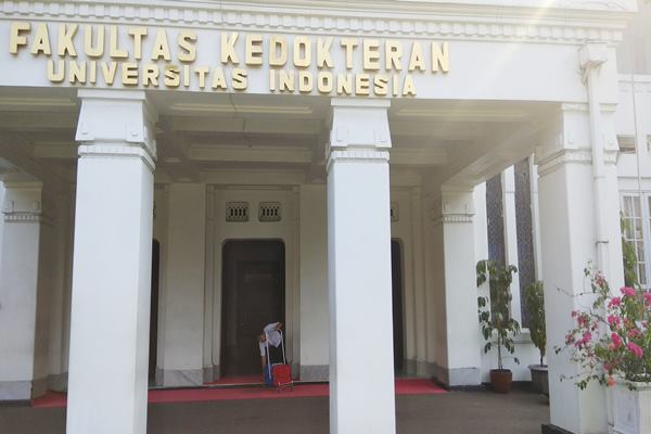 Gedung Fakultas Kedokteran Universitas Indonesia di Jalan Salemba, Jakarta./JIBI-Yoseph Pencawan