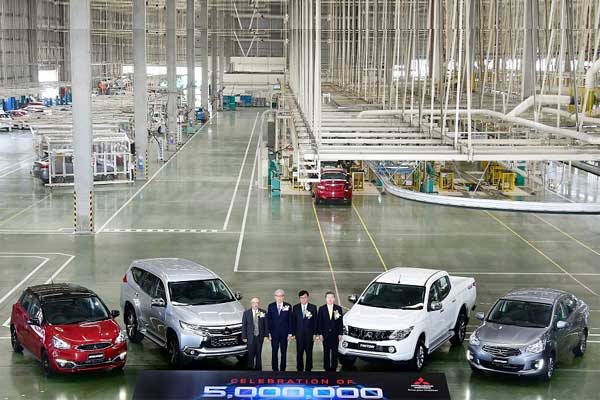  Mitsubishi Thailand Capai Angka Produksi 5 Juta Unit