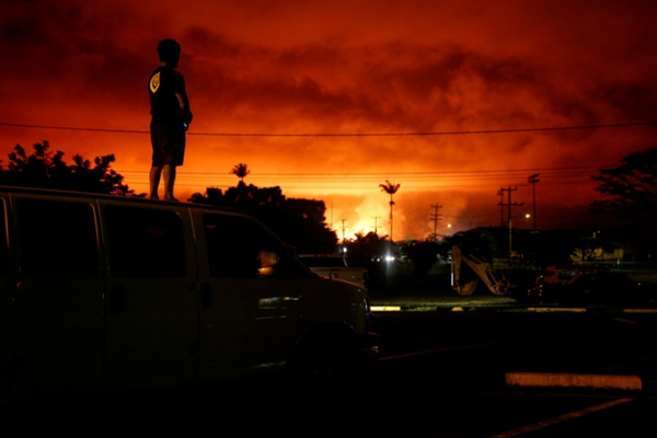  ERUPSI KILAUEA: Jumlah Rumah Rusak Akibat Aliran Lava Terus Bertambah