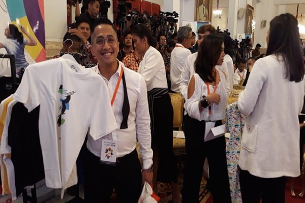  Jokowi Ajak Ratusan Influencer Panaskan Asian Games