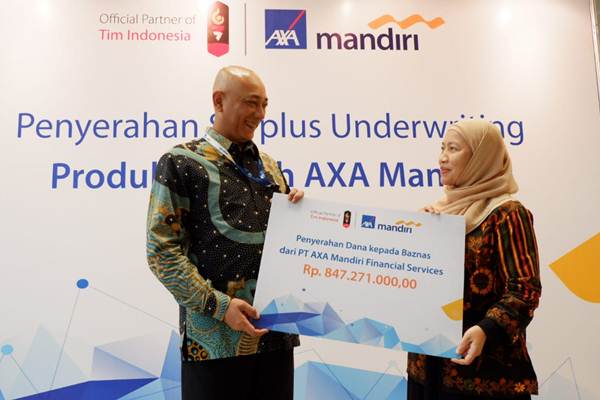  AXA Mandiri Serahkan Dana Surplus