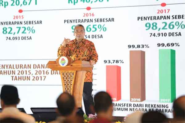  Mendes Eko: Penanganan Stunting Jadi Fokus Dana Desa