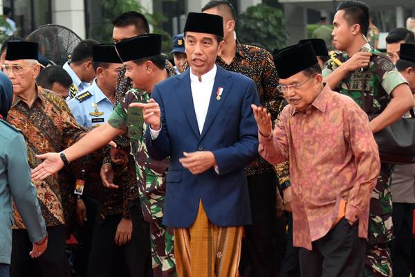  Presiden Jokowi Buka Bersama TNI-Polri