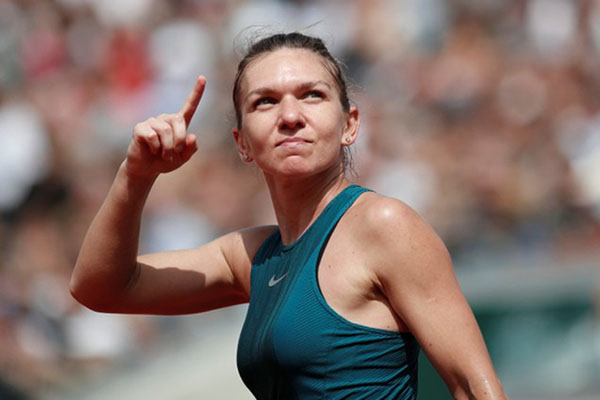  Hasil Tenis Prancis Terbuka: Halep vs Muguruza di Semifinal