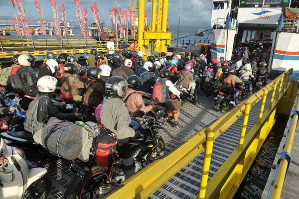  Mudik Lebaran KMP Drajat Paciran Diperbantukan di Rute Gilimanuk-Ketapang