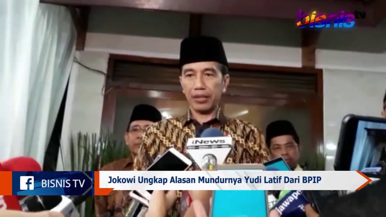  Presiden Jokowi Ungkap Alasan Mundurnya Yudi Latif dari BPIP