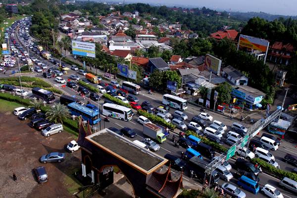  JELAJAH JAWA BALI 2018: Skema One Way Berlaku di Jalur Puncak