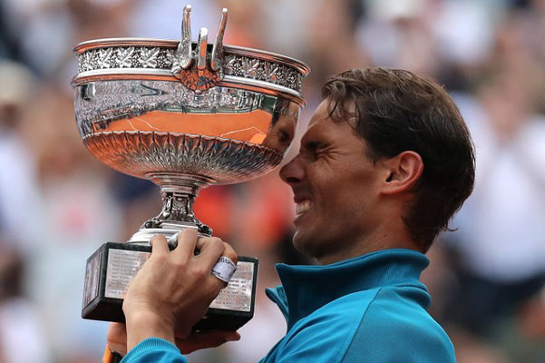  Rafael Nadal Juara Prancis Terbuka 11 Kali, Hajar Thiem di Final