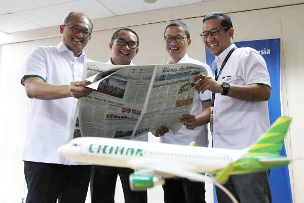  Citilink indonesia Catatkan 90,9% Ketepatan Waktu Pada Mei 2018