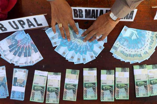  Jelang Idulfitri 2018, Temuan Uang Palsu di Malang Naik