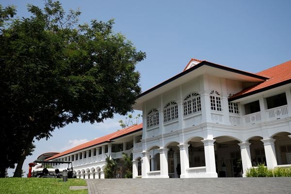  Trump dan Kim Dijadwalkan Bertemu di Capella Hotel, Sentosa Island Selasa (12/6/2018) Pukul 9.00