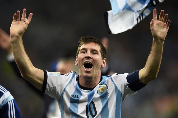 Pemain bintang Argentina Lionel Messi/Reuters-Dylan Martinez