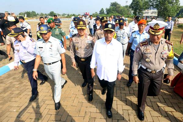  Peninjauan Posko Terpadu Mudik Lebaran 2018 Cikopo