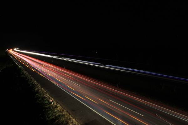  Suasana Jalan Tol Cipali Saat Dini Hari