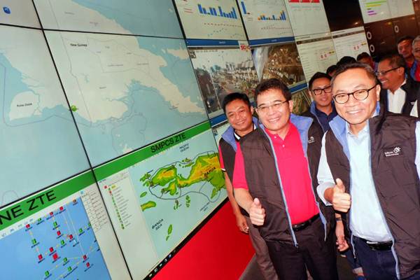  Kunjungan ke Telkom Indonesia National Command Center