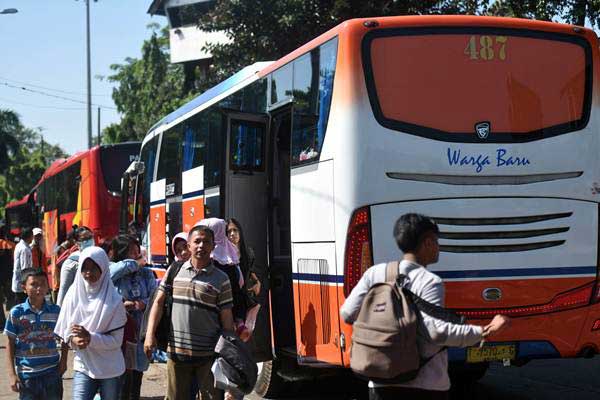  MUDIK LEBARAN 2018: Alur Penumpang Terminal Arjosari Perlu Ditata Ulang