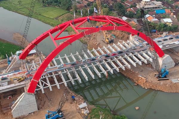  Aman, Jembatan Kali Kuto Sudah Bisa Dilewati