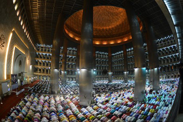  Simak Jadwal Takbir dan Salat Idulfitri di Masjid Istiqlal