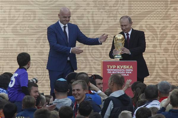  Bahas Minyak, Putin dan Salman Rencakan Pertemuan saat Piala Dunia 2018