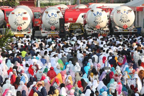  Salat Idulfitri di Padalarang