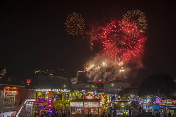Malam Ini Ada Pesta Kembang Api di Jakarta Fair Kemayoran 2018