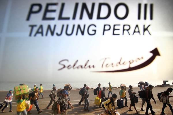  MUDIK LEBARAN 2018: Pelindo III Antar 16.502 Pemudik Kapal Laut Hingga ke Kampung Halaman