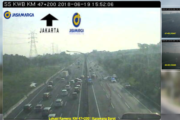  Tol Cikampek-Jakarta One Way, Ini Jalur Alternatifnya