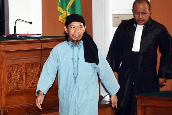  Aman Abdurrahman Jalani Sidang Pembacaan Vonis