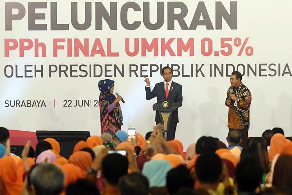  Peluncuran PPh Final UMKM 0,5%