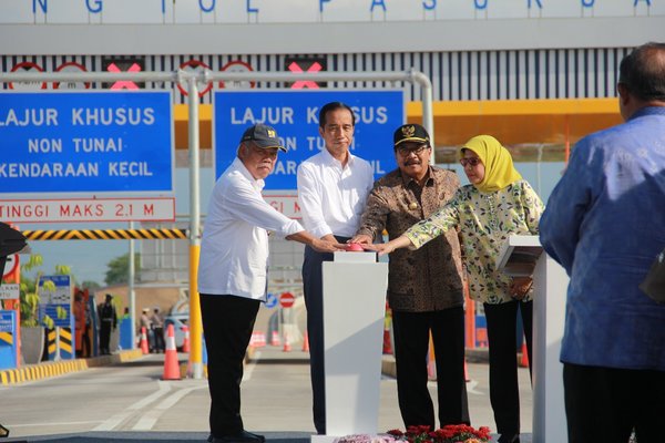  Jokowi Berharap Tarif Tol Menguntungkan Investor