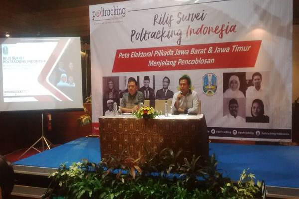  Survei Poltracking Pilkada Jabar: Hanya Dua yang Bersaing Ketat