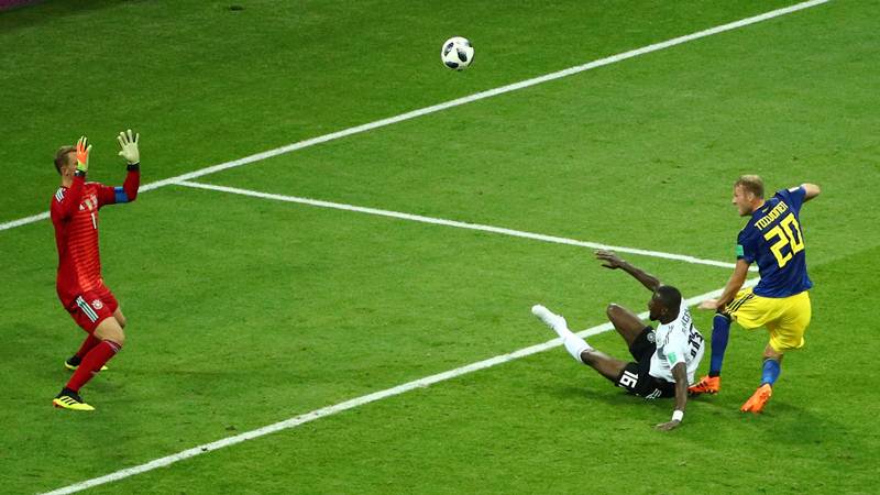  PIALA DUNIA 2018:  Dramatis, Menit Akhir Jerman Hajar Swedia 2-1 