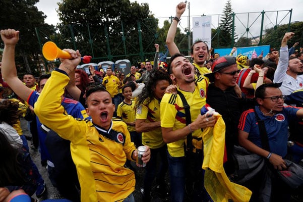  Hasil Piala Dunia 2018: Sikat Polandia 3-0, Kolombia Buka Asa ke 16 Besar