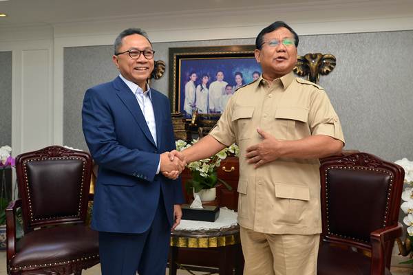  Prabowo Subianto dan Zulkifli Hasan Gelar Pertemuan Tertutup