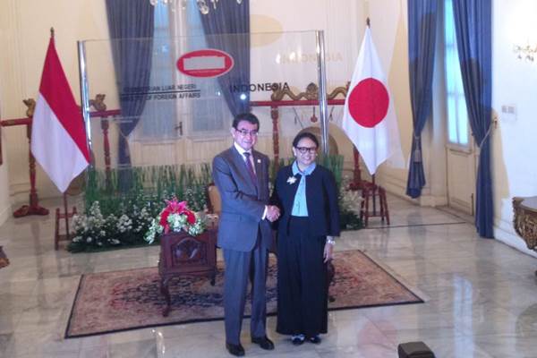  Menlu RI dan Menlu Jepang Bertemu di Gedung Pancasila. Ini Hasilnya