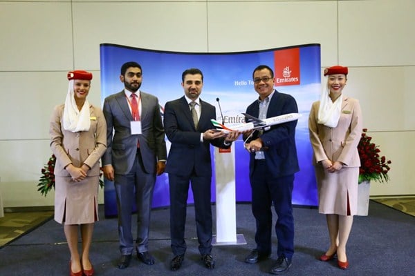  Emirates Buka Rute Dubai-Denpasar-Auckland