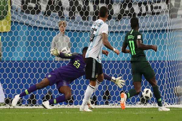  Hasil Piala Dunia 2018: Hajar Nigeria 2-1, Argentina Ke 16 Besar: Gol Messi dan Rojo